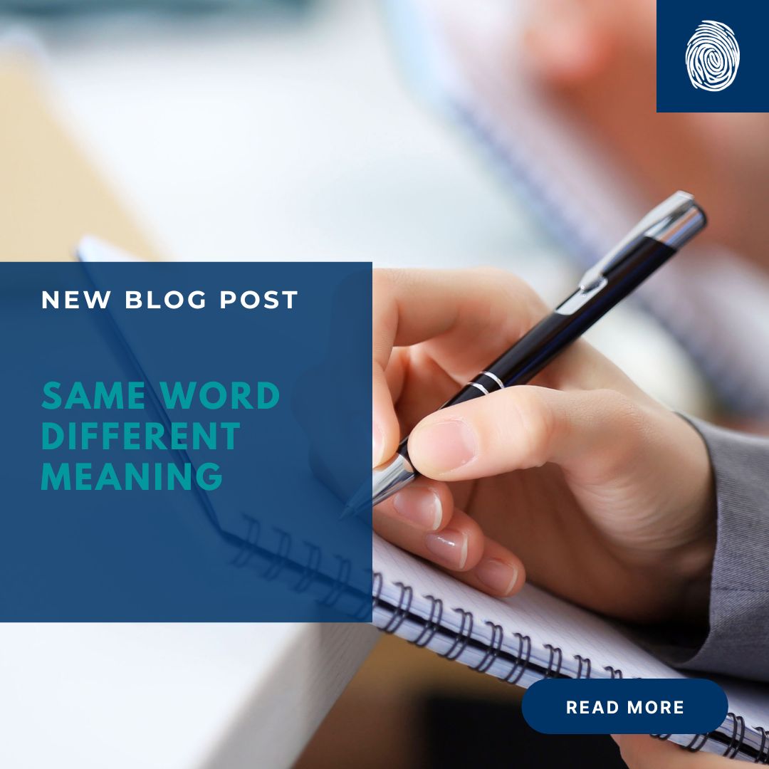 Same Word Different Meaning